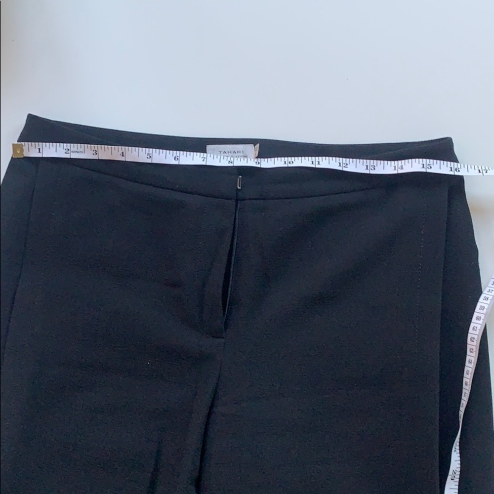 Tahari Wide Leg Cropped Pants - Picture 10 of 10